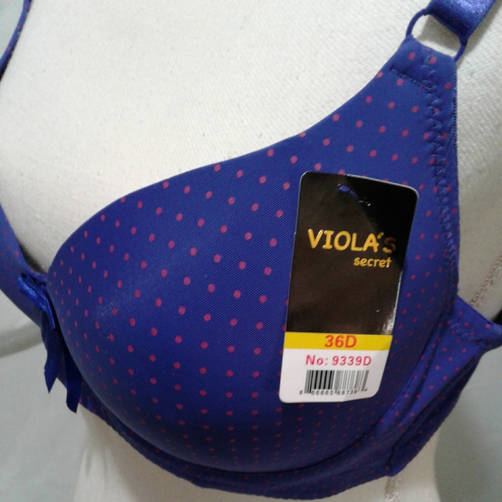 🌺 NWT Viola's Secret Style 9339D Bra